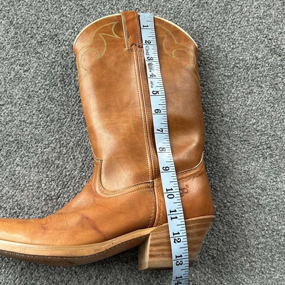 Dingo Boots Mens Size 9.5D Brown Leather Western Cowboy Pointed Toe 585001 - Picture 16 of 16